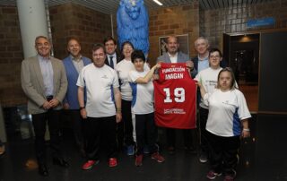 Fundación Anagan y Fundación Basket Zaragoza